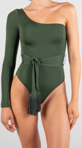 Samara One Piece Forest Green
